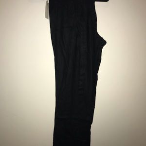 NWT Tie belt black pants
